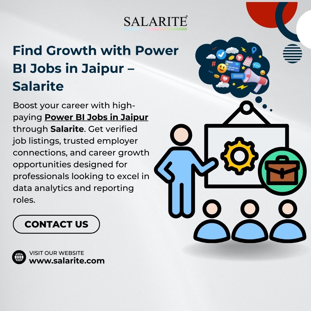 Find Growth with Power BI Jobs in Jaipur – Salarite